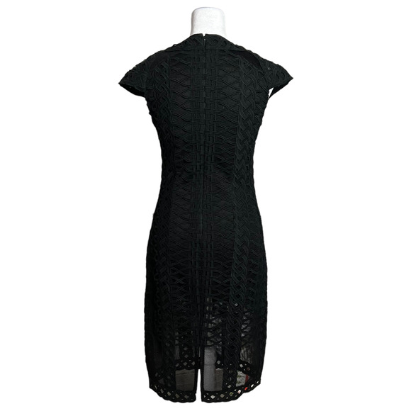Jonathan Simkhai Cap Sleeve Tread-Lace Dress - Picture 3 of 14
